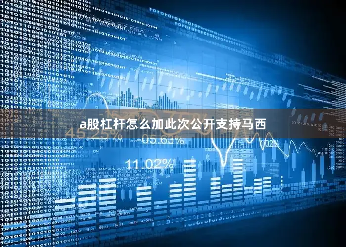 a股杠杆怎么加　　此次公开支持马西