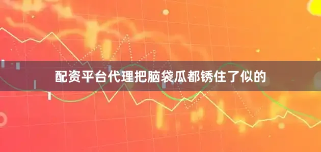 配资平台代理把脑袋瓜都锈住了似的